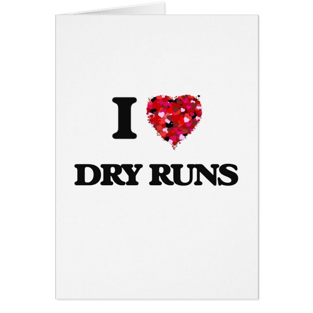 Ik hou van Dry Runs (Voorkant)