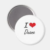 Ik hou van Duane Magneet (Voorkant / Achterkant)