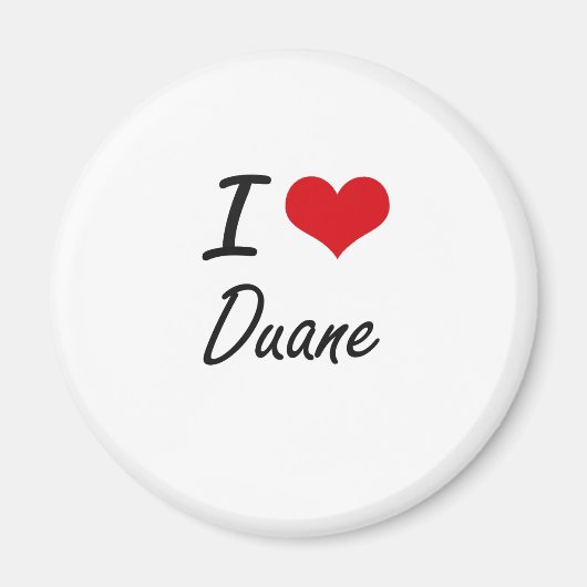 Ik hou van Duane Magneet (Voorkant)