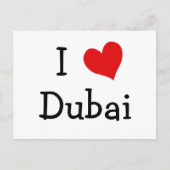Ik hou van Dubai Briefkaart (Voorkant)