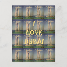 Ik hou van Dubai Briefkaart