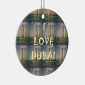 Ik hou van Dubai Keramisch Ornament (Rechts)