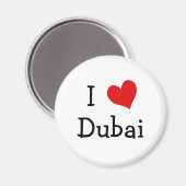 Ik hou van Dubai Magneet (Voorkant / Achterkant)