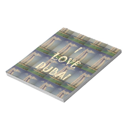 Ik hou van Dubai Notitieblok (Linkerzijde)