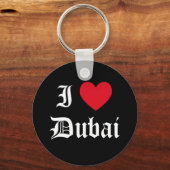 Ik hou van Dubai Sleutelhanger (Voorkant)