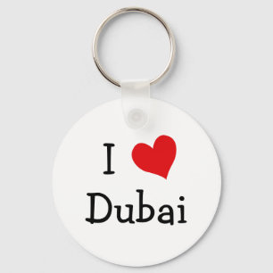 Ik hou van Dubai Sleutelhanger