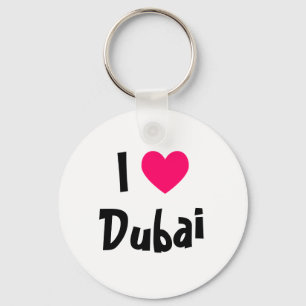 Ik hou van Dubai Sleutelhanger