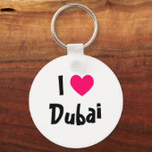 Ik hou van Dubai Sleutelhanger (Voorkant)