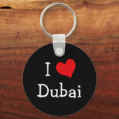 Ik hou van Dubai Sleutelhanger (Voorkant)