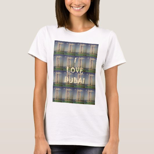 Ik hou van Dubai T-shirt (Voorkant)