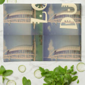 Ik hou van Dubai Theedoek (Gevouwen)