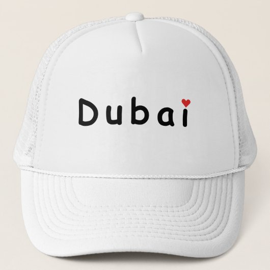 Ik hou van Dubai Trucker Pet (Voorkant)
