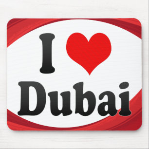 Ik hou van Dubai, Verenigde Arabische Emiraten Muismat