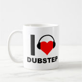 Ik Hou Van Dubstep Grappige Mok (Links)