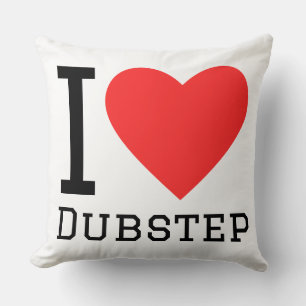 Ik hou van dubstep kussen