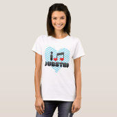 Ik hou van Dubstep T-shirt (Voorkant volledig)
