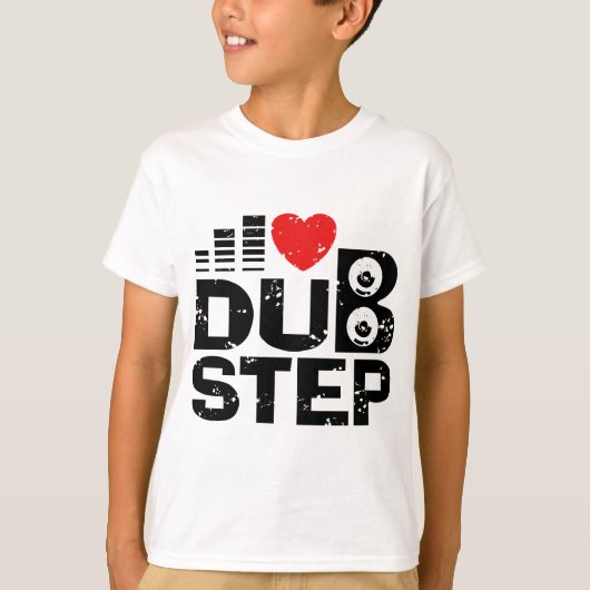 Ik hou van Dubstep T-shirt (Voorkant)