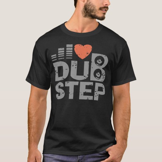 Ik hou van Dubstep T-shirt (Voorkant)