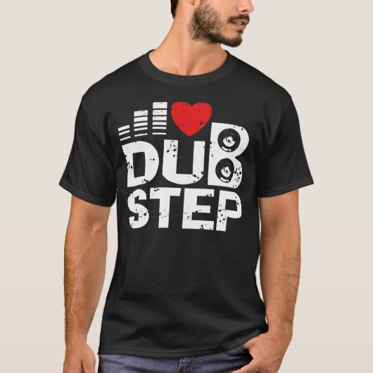 Ik hou van Dubstep T-shirt (Voorkant)