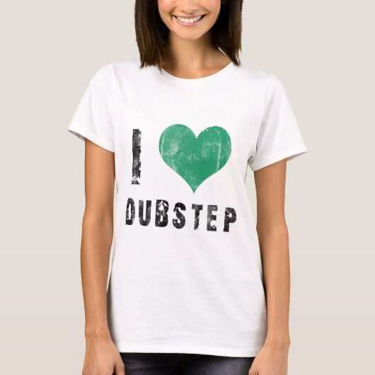 Ik hou van Dubstep T-shirt (Voorkant)