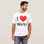 Ik hou van Dubstep T-shirt (Voorkant volledig)