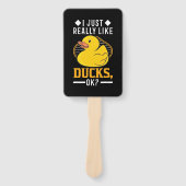 Ik hou van Ducks Handwaaier (Voorkant)