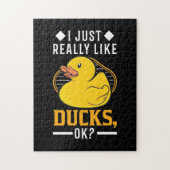 Ik hou van Ducks Legpuzzel (Verticaal)