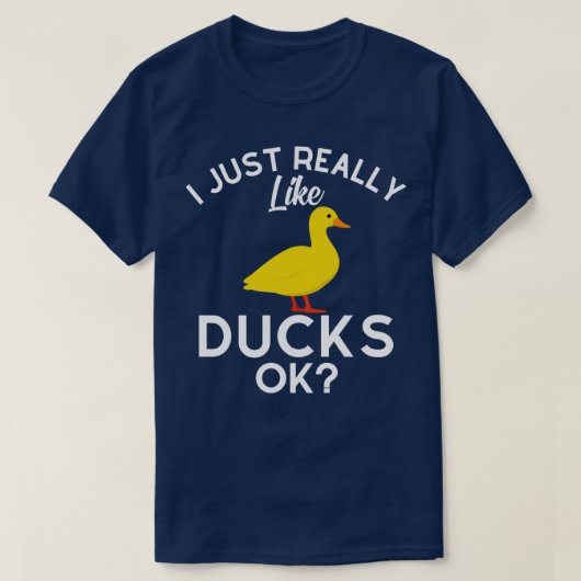 Ik hou van Ducks OK T-shirt (Design voorkant)