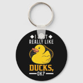 Ik hou van Ducks Sleutelhanger (Voorkant)
