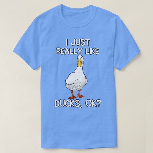 Ik hou van Ducks T-shirt (Design voorkant)
