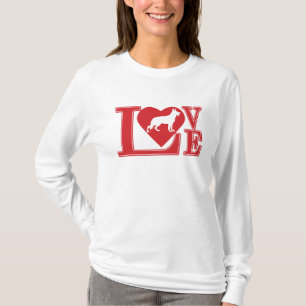 Ik hou van Duitse herders T-shirt