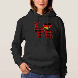 Ik hou van Duitsland Ik hou van Berlijn Cool Duits Hoodie