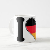 Ik hou van Duitsland Koffiemok (Voorkant links)