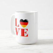 Ik hou van Duitsland Koffiemok (Voorkant links)