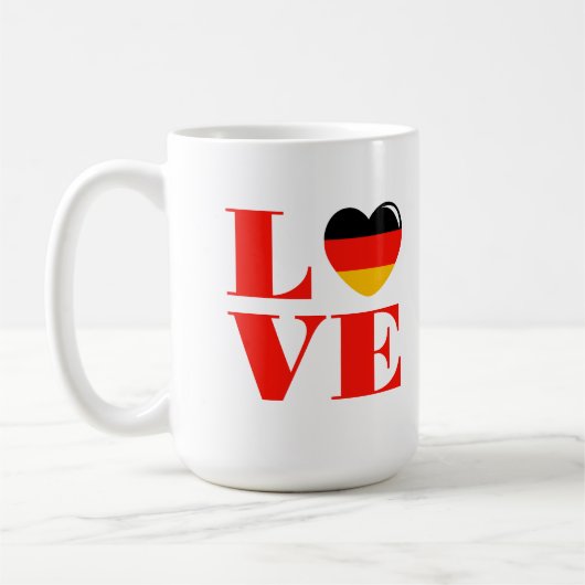 Ik hou van Duitsland Koffiemok (Links)