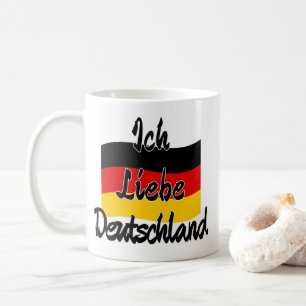 Ik hou van Duitsland Koffiemok