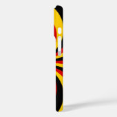 Ik hou van Duitsland Nationale vlag kleuren Art Pr Case-Mate iPhone Case (Achterkant / Links)
