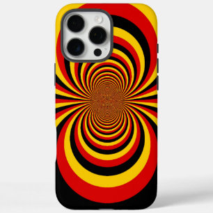 Ik hou van Duitsland Nationale vlag kleuren Art Pr iPhone 16 Pro Max Hoesje