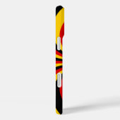 Ik hou van Duitsland Nationale vlag kleuren Art Pr Case-Mate iPhone Case (Achterkant / Rechts)