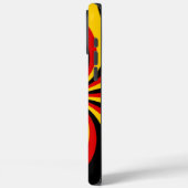 Ik hou van Duitsland Nationale vlag kleuren Art Pr Case-Mate iPhone Case (Achterkant / Links)
