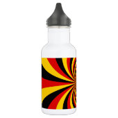 Ik hou van Duitsland Nationale vlag kleuren Art Pr Waterfles (Links)