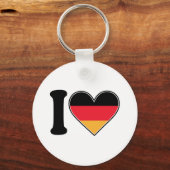 Ik hou van Duitsland Sleutelhanger (Voorkant)