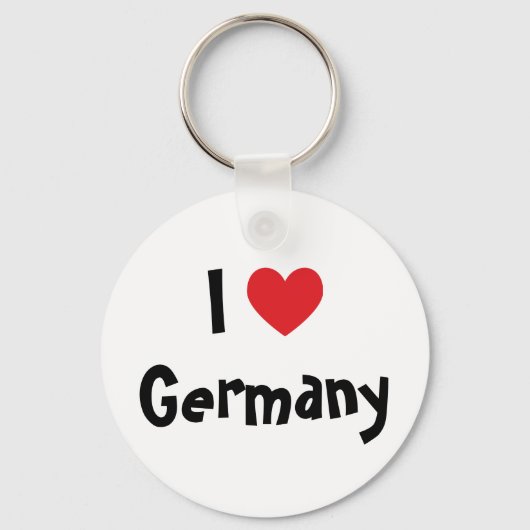 Ik hou van Duitsland Sleutelhanger (Voorkant)