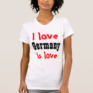 Ik hou van Duitsland T-shirt