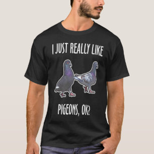 Ik hou van duiven die goed eigenaar zijn van Gift  T-shirt