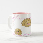 Ik hou van duizelingwekkende mok (Voorkant links)