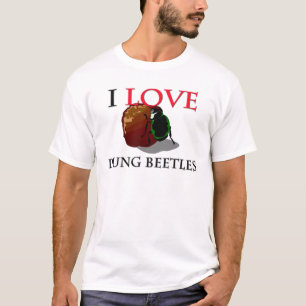 Ik hou van Dung Beetles T-shirt