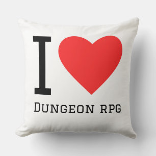 Ik hou van dungeon rpg kussen
