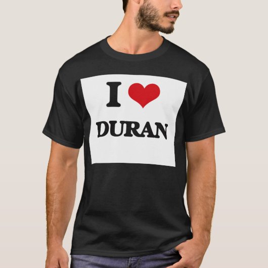 Ik hou van Duran T-shirt (Voorkant)