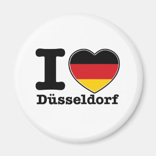 Ik hou van Dusseldorf Magneet